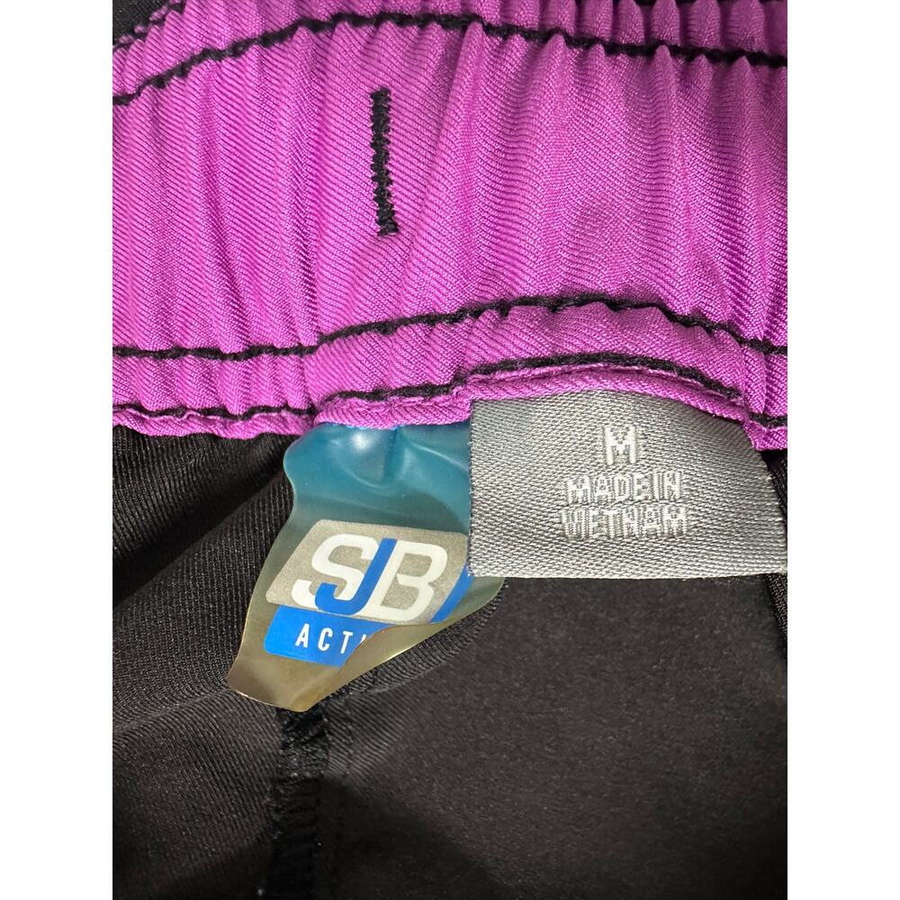 Sjb Active Medium Black Pants Jacket Set Purple S… - image 8